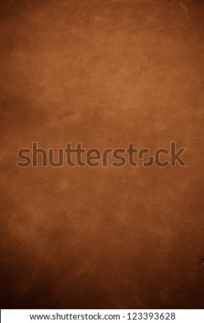 Brown Leather Detailed Texture Background.
