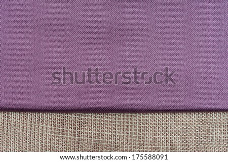 Purple fabric texture or background