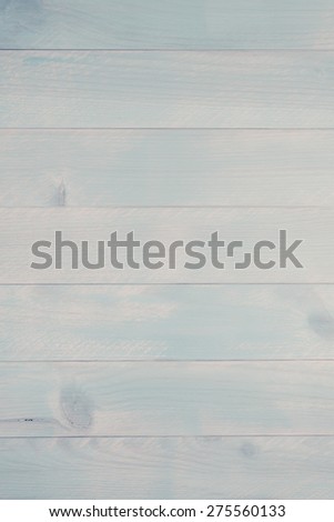 Blue plank wood texture background.