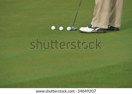 golf putting practice