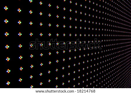 LED wall background