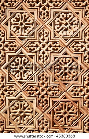 Background of classical Arabic pattern