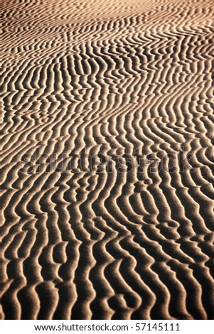 Sand waves in desert vertical background