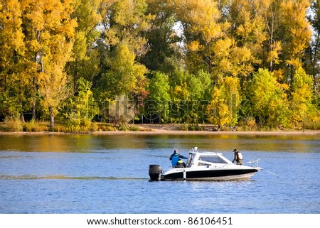 autumn fishing