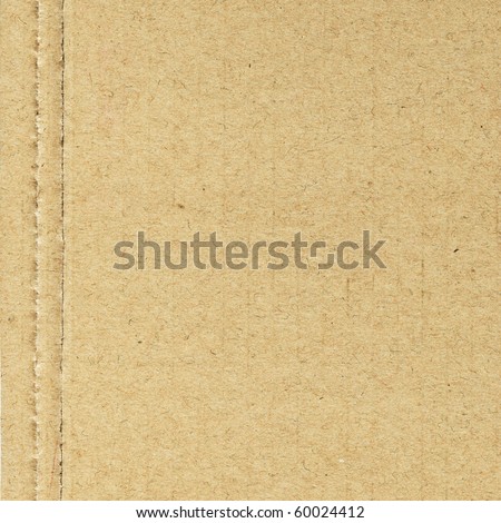 Corrugated cardboard as background