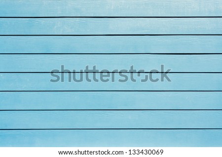 the background of new blue painted wood