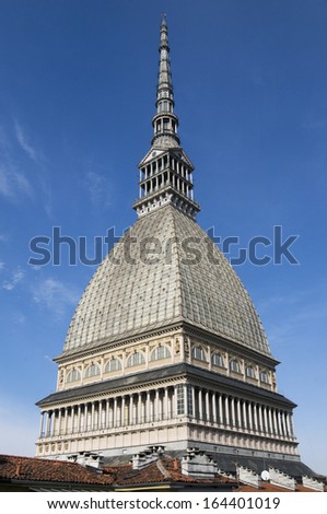 the symbol building of Turin host city of the Olympic Winter Games/Mole Antonelliana