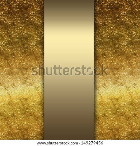 elegant  yellow background with gold tape design layout,  , and elegant design layout illustration