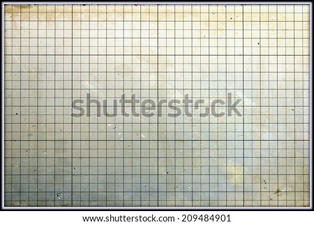 Grunge graph paper texture background
