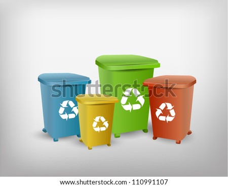 color bins