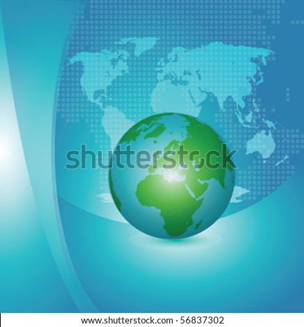 earth globe clip art. Layer with earth globe and