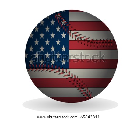 American Flag Ball