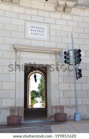 WASHINGTON - JUNE 1: Internal Revenue Service Building on June 1, 2014 in Washington, DC.