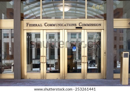 WASHINGTON, DC - FEBRUARY 15: U.S. Federal Communications Commission Headquarters in Washington, DC on February 15, 2015.