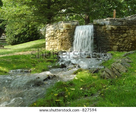 Stone Mill Waterfall