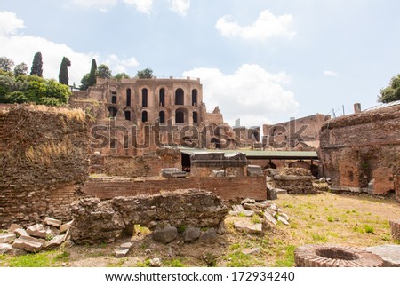 Palatine Hill is the centermost of the Seven Hills of Rome and is one of the most ancient parts of the city.