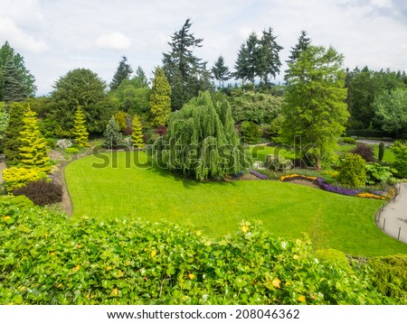 Queen Elizabeth Park is a municipal park located in Vancouver, British Columbia, Canada, on Little Mountain