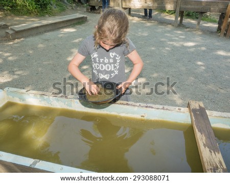 Gold panning is a form of placer mining and traditional mining that extracts gold from a placer deposit using a pan.