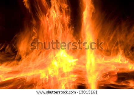Fire is the heat and light energy released during a chemical reaction, in particular a combustion reaction.
