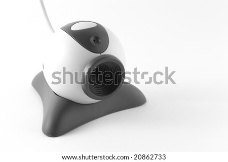 Webcams are video capturing devices connected to computers or computer networks, often using USB or, if they connect to networks, ethernet or Wi-Fi.