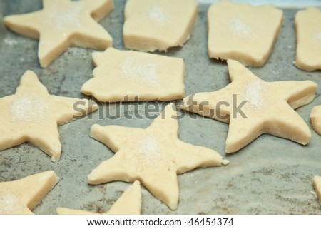 Shortbread is a type of biscuit (cookie) which is traditionally made from one part white sugar, two parts butter, and three parts oatmeal flour.