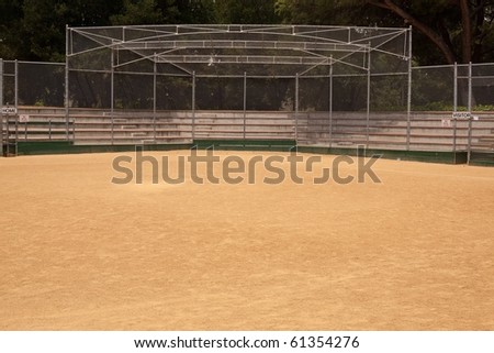 A baseball field, also called a ball field or a baseball diamond, is the field  upon which the game of baseball is played.