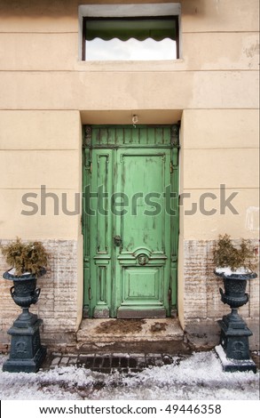 Front Building Door