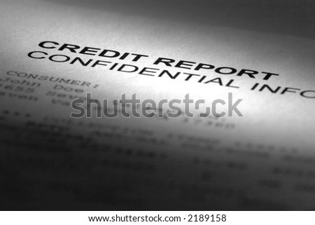 Credit report header