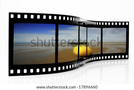 Beach bouy Film Strip