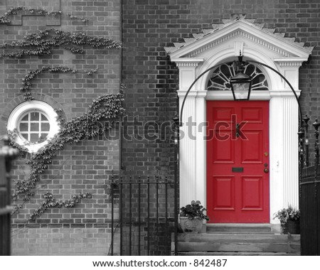 The red door