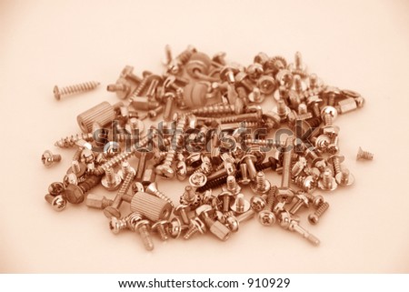 screws and nuts and bolts for computer parts 1