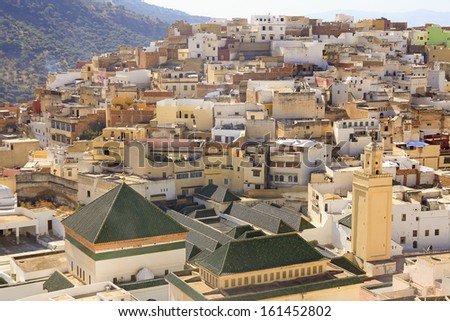 Moulay Idriss is the most holy town in Morocco.  It was here that Moulay Idriss I arrived in 789, bringing with him the religion of Islam and starting a new dynasty.