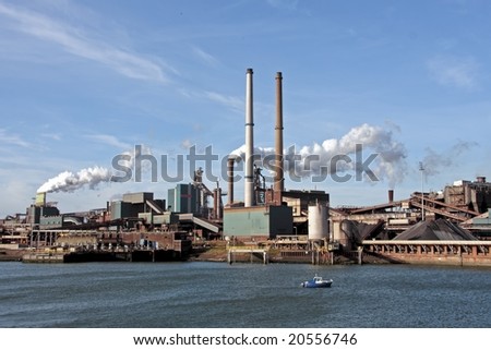 Industrial environment in the Netherlands