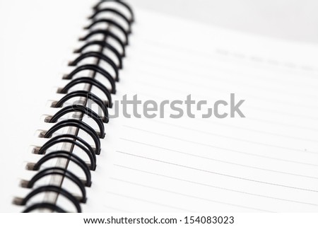 notebook for write any words