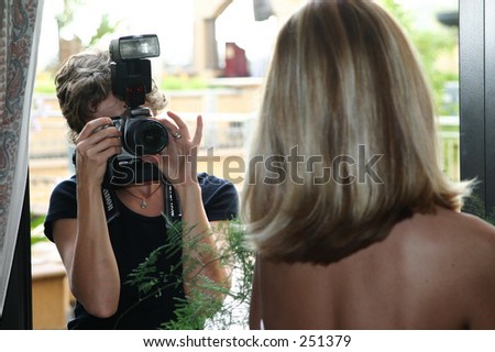 Blond Photographer