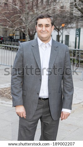 New York, NY, USA - April 23, 2014: John Patricoff attends the Vanity Fair Party during the 2014 Tribeca Film Festival at the State Supreme Courthouse in New York City