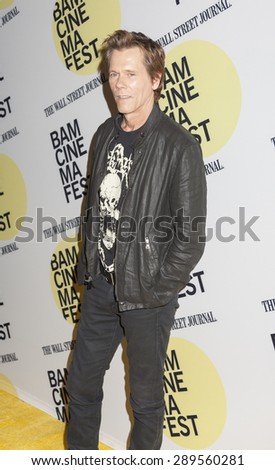 Brooklyn, NY, USA - June 21, 2015: Actor Kevin Bacon attends BAMcinemaFest 2015 \'Cop Car\' premiere at BAM Peter Jay Sharp Building, BAM Rose Cinema
