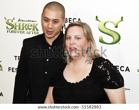 NEW YORK - APRIL 21: Executive director of Tribeca Film Festival Nancy Schafer attends the 2010 Tribeca Film Festival premiere of \'Shrek Forever After\' at the Ziegfeld Theatre on April 21, 2010 in NYC