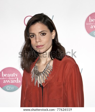 NEW YORK, NY - May 20, 2011: Co-Fashion Designer of NAHM Alexandria Hilfiger attends 17 Annual Cosmetic Executive Women Beauty Awards 2011 at The Waldorf-Astoria Hotel, on May 20, 2011 in NYC.