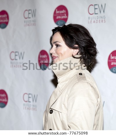 NEW YORK, NY - MAY 20: Actress Karen Duffy attends the 2011 Cosmetic Executive Women Beauty Awards at The Waldorf-Astoria Hotel on May 20, 2011 in New York City.