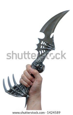 Hand Holding Dagger