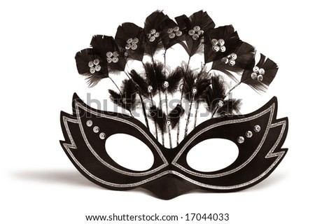 stock photo : Decorated mask for masquerade and mardi gras