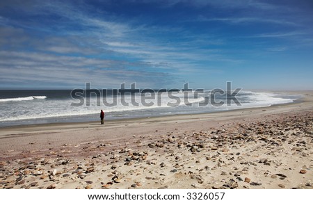 Atlantic Ocean, Skeleton Coast, Namibia