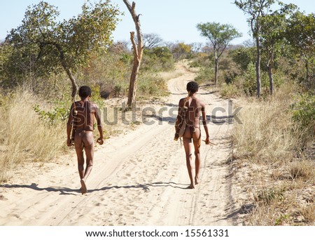 http://image.shutterstock.com/display_pic_with_logo/56826/56826,1217507585,1/stock-photo-bushmen-hunters-kalahari-desert-namibia-15561331.jpg