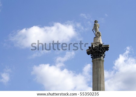 Nelson\'s column (with space for text)