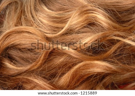 stock photo : Blonde Hair background texture.