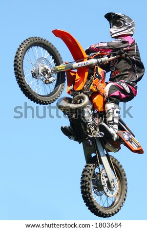 dirt stunt bike