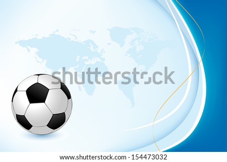 Soccer Background with Goalkeeper and Ball.  Original illustration sports series. Classical football poster.