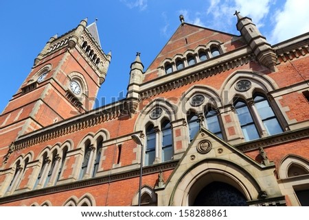 Manchester - city in North West England (UK). Minshull Street Crown Court.