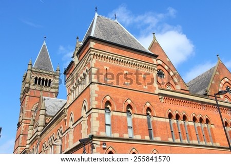 Manchester - city in North West England (UK). Minshull Street Crown Court.